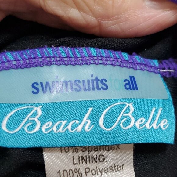 Beach Belle, one peice bathing suit. Size 18.. Good used condition - Picture 8 of 9